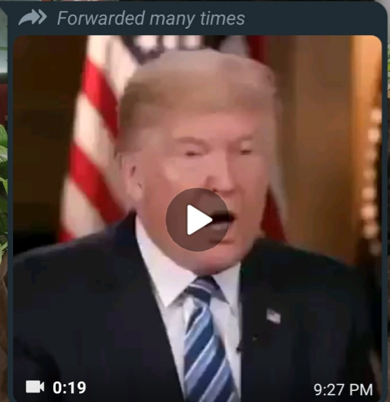 Donald Trump video pledging support for Imran Khan is AI-generated